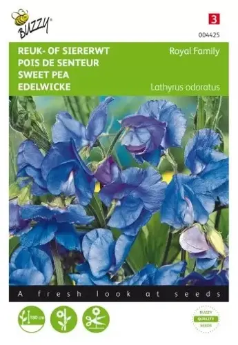 Buzzy® Lathyrus, Reuk- of siererwt Royal Family Blauw