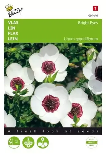 Buzzy® Linum, Vlas Bright Eyes