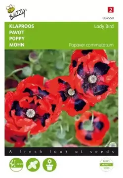 Buzzy® Papaver, Klaproos Lady Bird