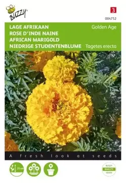 Buzzy® Tagetes, lage Afrikaan Golden Age