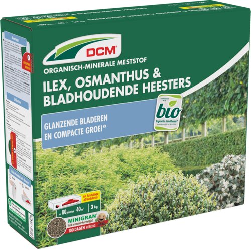 DCM Meststof Ilex, Osmanthus & Bladhoudende Heesters