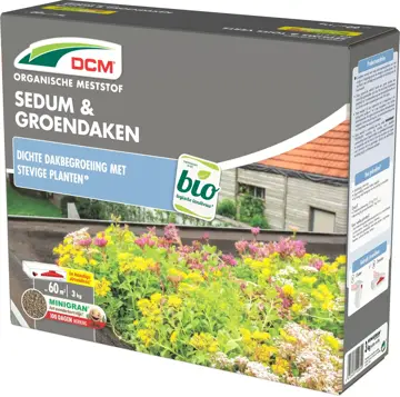 DCM Meststof Sedum & Groendaken (MG) (3kg) (SD)