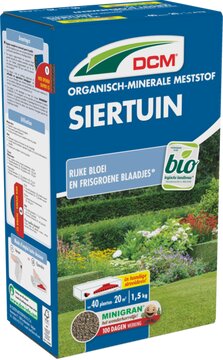 DCM Meststof Siertuin (MG) (1,5kg) (SD)