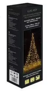 Galaxy LED kerstboom 4 meter - afbeelding 1